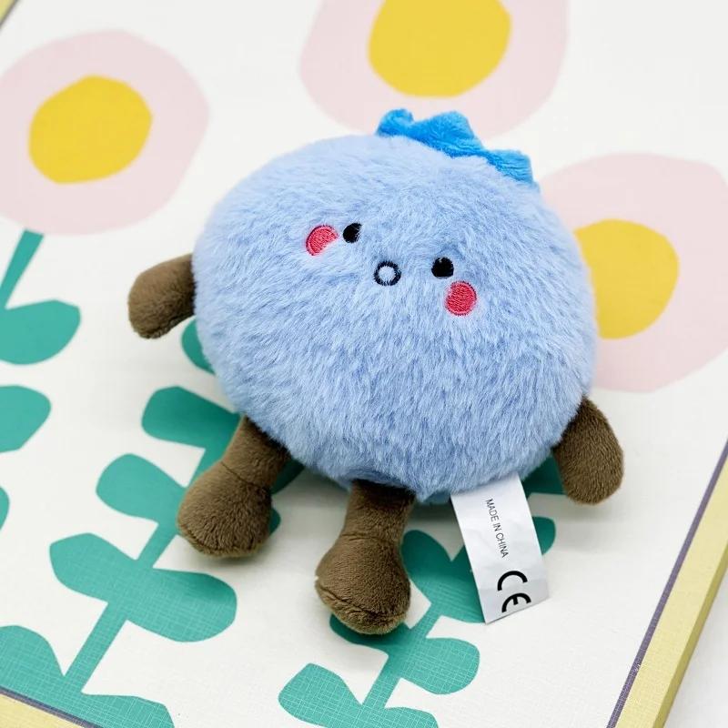 Blueberries Plush Doll Cute Blueberries Plushine Kawaii Soft Anime Figure Cartoon Dolls Gaming Peripheral Kids Toy Birthday Gift