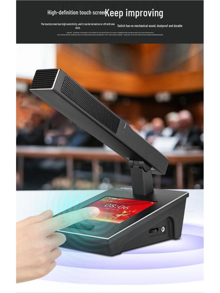 SHILE Wired Digital Conference Microphone with Video Tracking