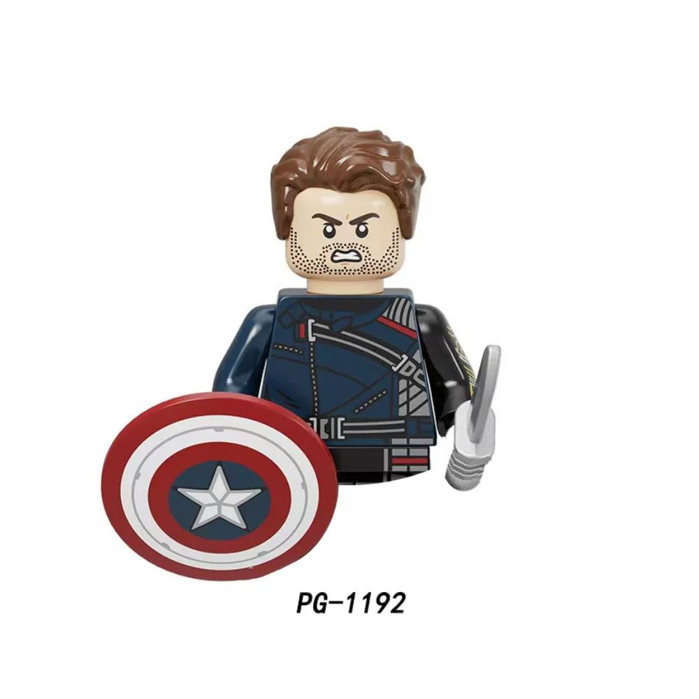 

Marvel Человек-паук Призрачный гонщик классический персонаж строительные блоки кирпич игрушка мини-модель кукла детский праздник подарок на день рождения