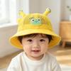 Baby Sommer Niedriger Frosch Netz-Sonnenhut Mit Breiter Krempe Und Atmungsaktiver Baumwolle Für Kinder