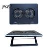 Laptop Radiator Cooler Stand Digital Display Height Adjustable Low Dynamic Lighting Noise Portable Notebook Gaming Cooling Pad Slim