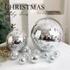 Christmas Ball Decorations With Mirror Finish Glass And Foam For Holiday Home Decor