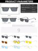 Luxury Square Sunglasses Women Brand Designer Rectangle Green Sun Glasses Fashion Vintage Metal Frame Eyewear Uv400