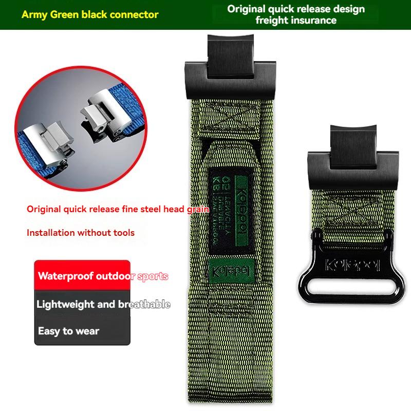 For Casio5672 MTG-B3000 Fashionable and personalized modification nylon canvas watch strap Wristband accessories Send tools