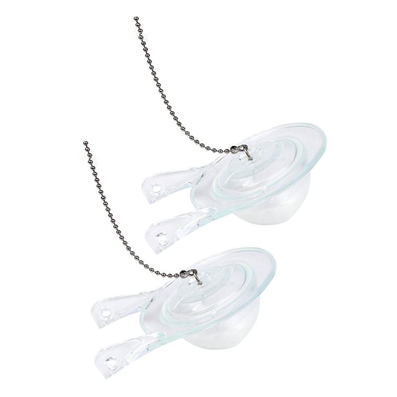 2Pcs Bathroom Drain Tank Water Saver Home Seal Tank Flapping Cover 3inch Universals Toilet Stoppers Flapper Enduring