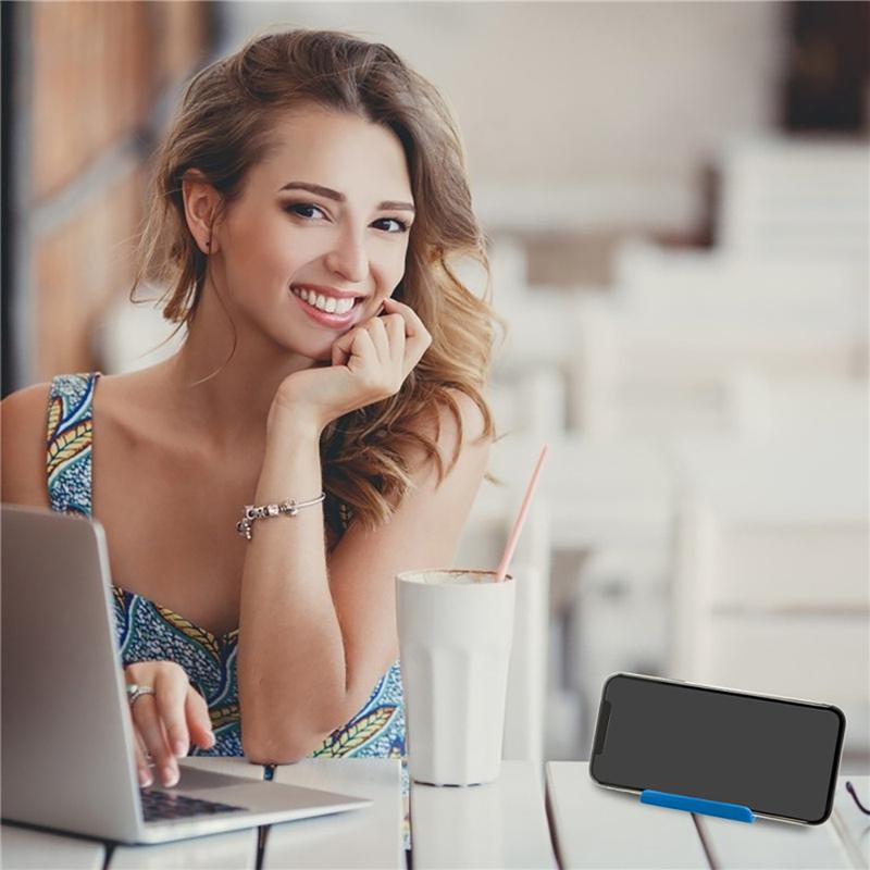 Mini Portable Kitchen Phone Holder Universal Movable Mini Lazy Bracket Fashion Convenience Cellphone Tablet Mount Plastic Stand