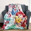 1pc, Princess Ariel Blanket Soft Throw for Outdoor Blankets, Gift Idea, Living Room, Travel, Camping