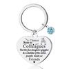 Keychain Steel Stainless Keyring Christmas Friendship Gifts Backpack Pendant