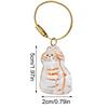 Cat Hair Storage Pendant Pet Memorial Keepsake Lightweight Cat Hair Storage Keychain Pendant Charm for Wallet Purse Backpack Bag