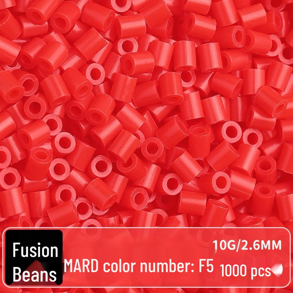 Confezione di Ricarica Perline Termofusibili da 264 Colori - 1000 Perline, 2,6 MM, Materiali per Puzzle 3D Fai da Te