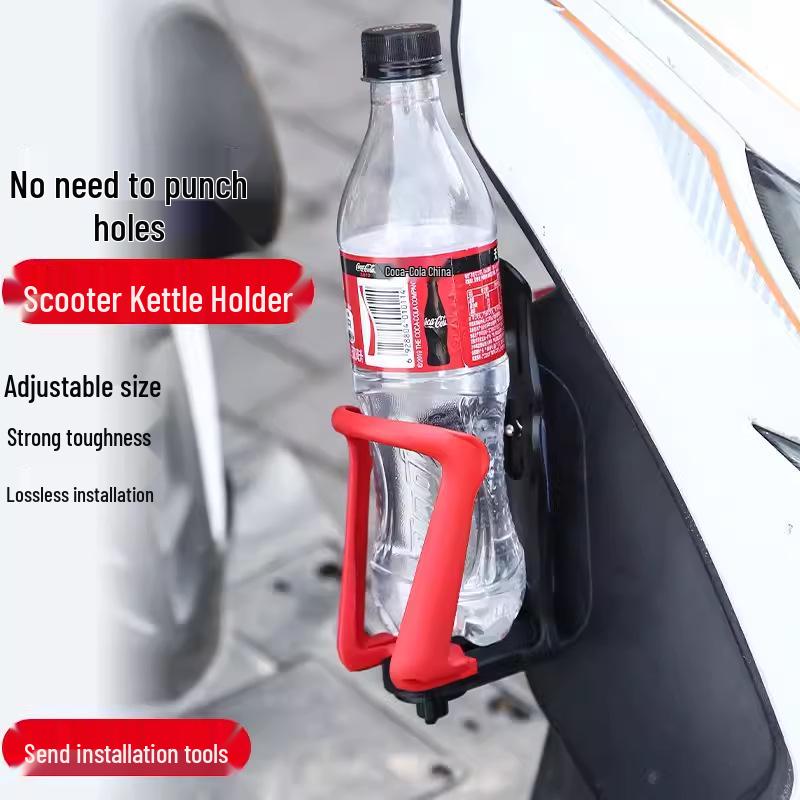 Motorcycle and Bicycle Water Bottle Holder for Touring and Road Rides