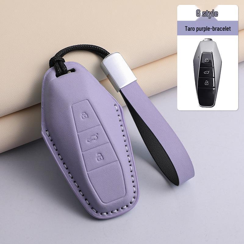 

Chery iCar03 Macaron Green Key Case–Protective Shell for Shuxiangjia EQ7 Special Vehicle