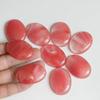 30x40mm Egg Shape Pendant: Natural Rose Quartz, Green Aventurine, Lapis Lazuli, Agate Jewelry DIY