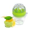 1 Pcs Lemon Juicer with Lid Plastic Manual Lemon Juicer Orange Press Cup Orange Juice Extractor with Pouring Spout Fruit Tool WBL