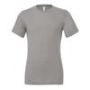 Canvas Mens Triblend Crew Neck Plain Short Sleeve T-Shirt