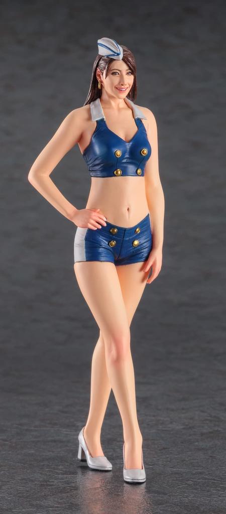 Hasegawa Real Figure Collection Round Girl Unpainted Resin Kit SP545 1/12 No.25