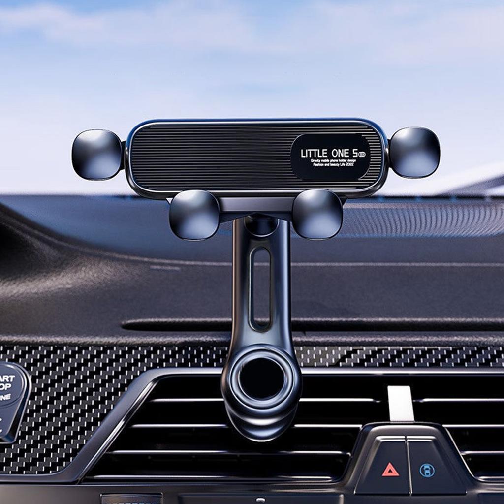 Držák na mobilní telefon do auta, určený pro horizontální a vertikální klip do interiéru auta, upevnění navigace do auta s háčkem