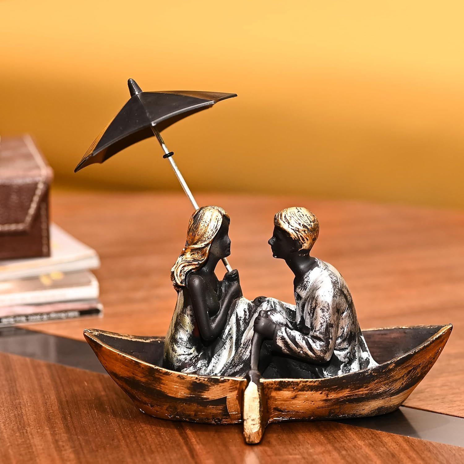 

Предметы для украшения годовщины | Романтическая фигурка пары в лодке | Идеальный свадебный подарок для пар и домашний декор | Подарочные товары