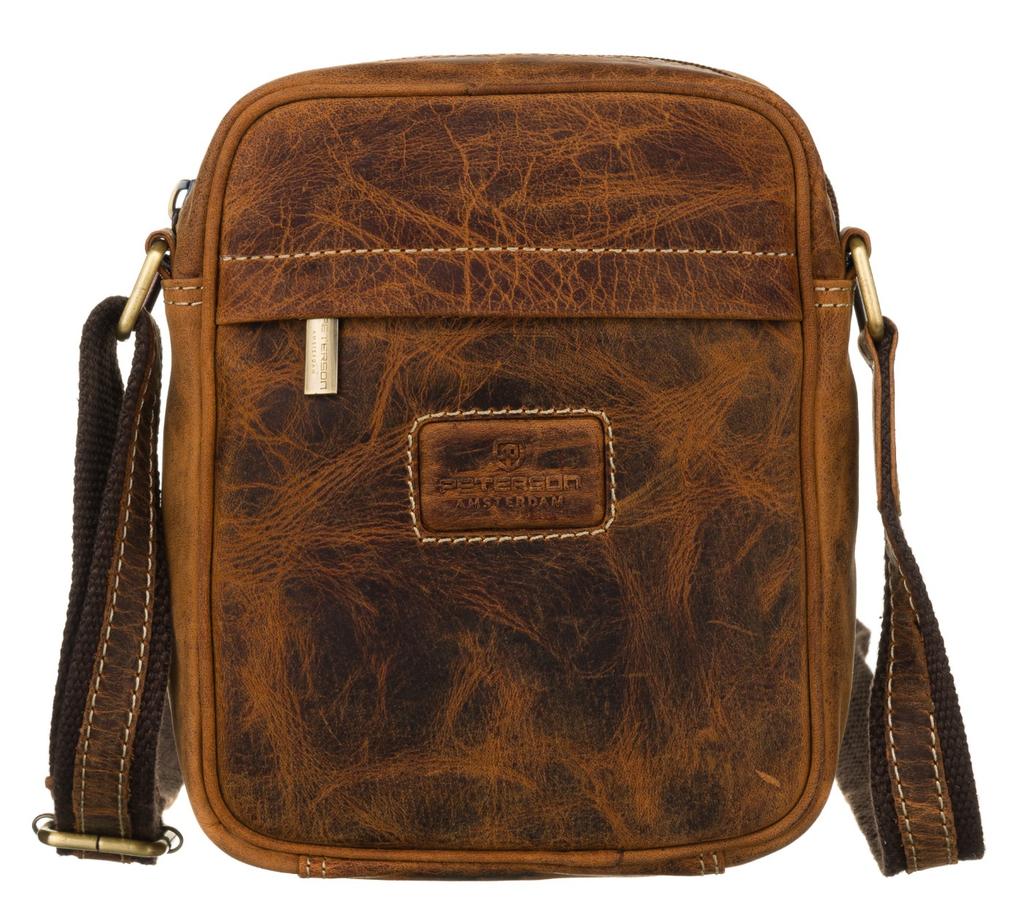 PTN 5021-TMH-5856 Tan Leather Bag