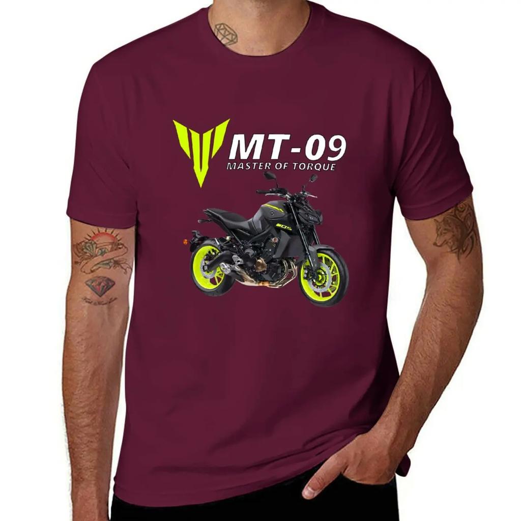 MT-09 Motorcycle T-shirt Customs Design Your Own Quick-dryingMen Women Harajuku Oversized T-shirts Men Fashion Brand Tshirt Tops