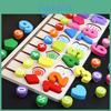 Fourin One Logic Learning Board For Children Puzzle Educational Toy With Wooden Material And Cognitive Development