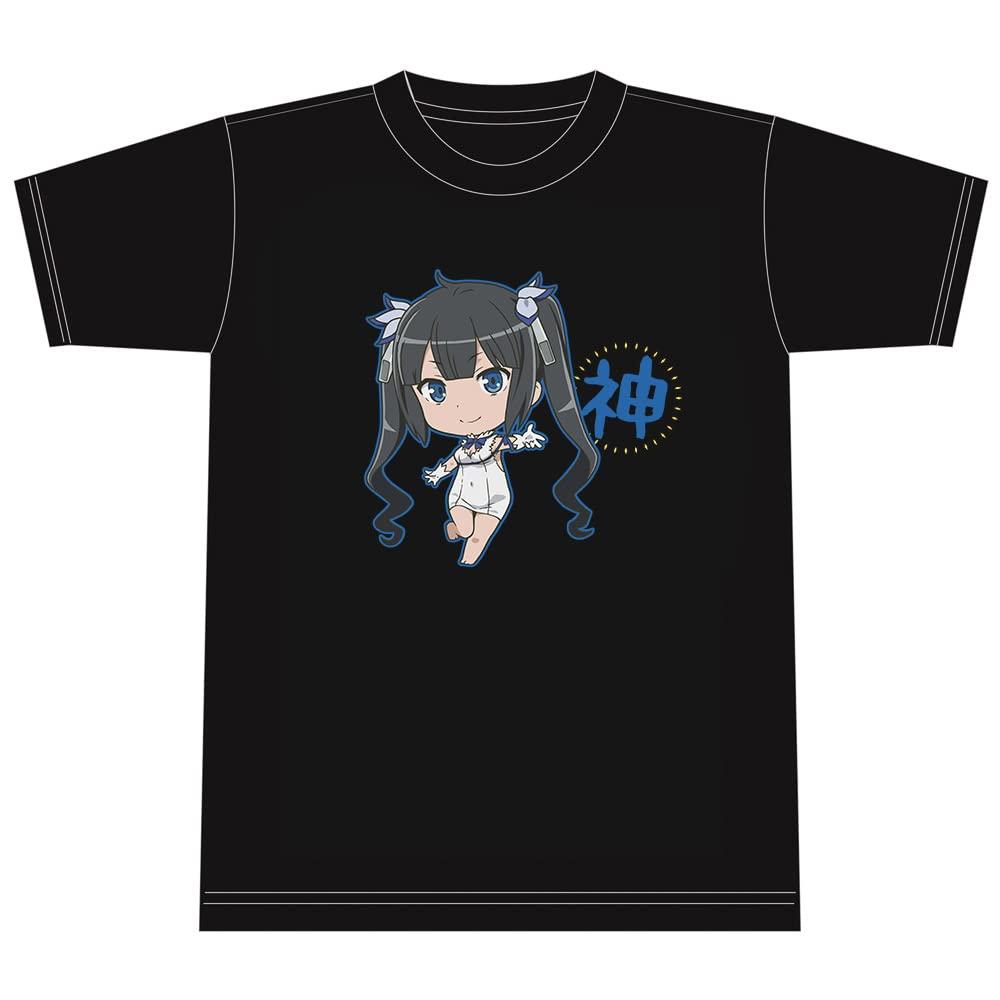 Azu Maker "Is It Wrong To Try To Pick Up Girls In a Dungeon? II" T-Shirt [Hestia] Size L