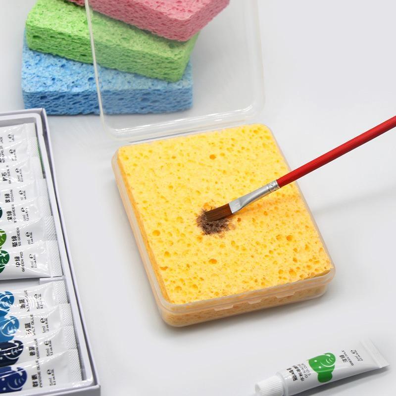 Watercolor Painting Sponge Super Absorbent Sponge Art Supplies Painting Brush Cleaning Sponge Tools