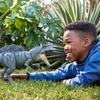 Mattel Jurassic World (JURASSIC WORLD) Biting Action! Roaring Giganotosaurus Children's Figure Dinosaur Toy Total Length: Approx. 53.5cm Ages 4 and