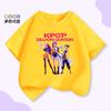 Girls' Casual Witch Hunt Team Short-sleeved T-shirt Summer Children's Fashion Top
