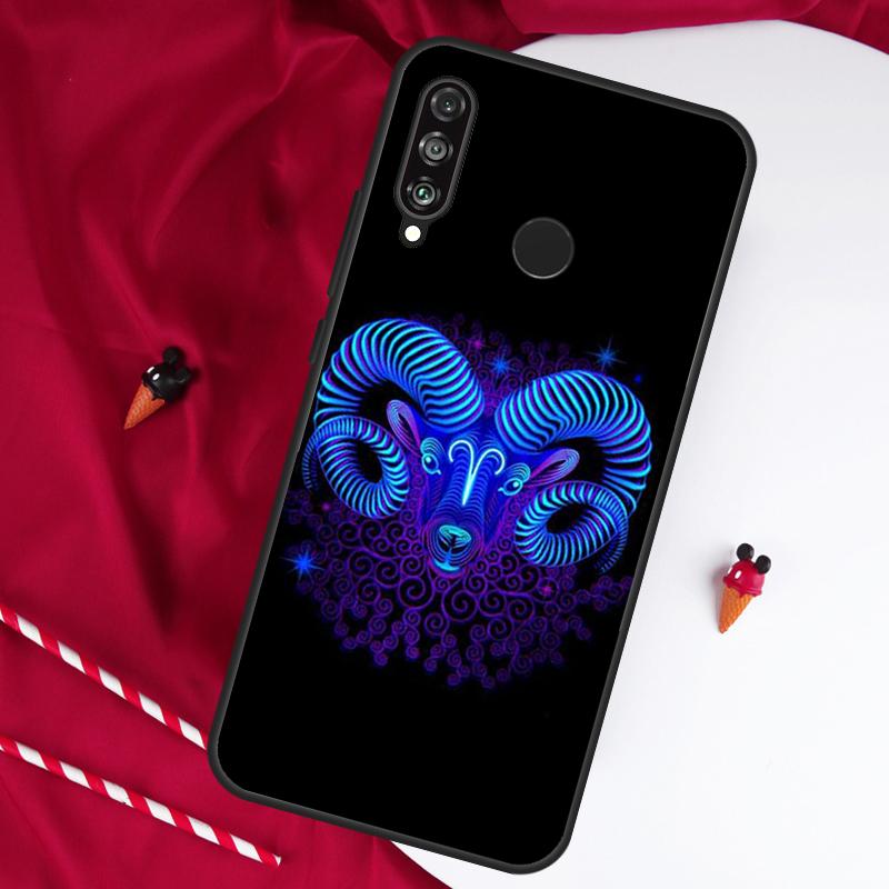 Twelve Constellations For Huawei Nova 12s 11i 12i 7i 8i Y73 Y70 Y90 Y60 Y72 Y61 Y91 9 10 SE P30 Pro P40 Lite Case