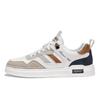 Men Vulcanized Shoes New Fashion Leather Casual Sports Outdoor Tennis Training Breathable Lightweight Walking Shoes for Men