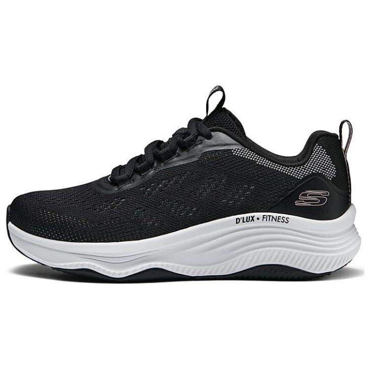 Skechers Comfortable Versatile Low-Top Casual Shoes Women sneakers Black 150230-BKW 36
