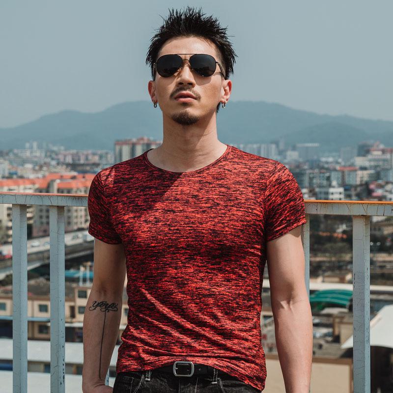 

Men s Short-sleeved T-shirt Bottoming Clothes Sports and Leisure M