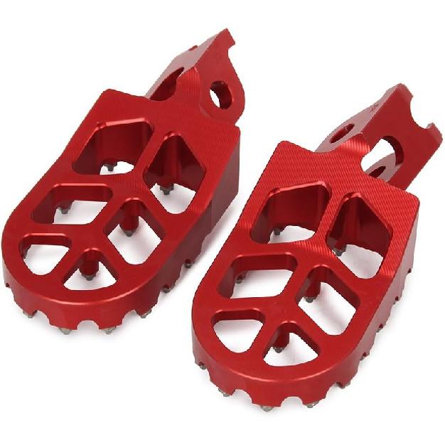 JFG RACING Dirt Bike Foot Pegs Motorcycle Footpegs Foot Pedals Rests CNC For CRF150R 07-23 CRF250R 04-23 CRF450R 02-23 CRF250L 12-21 CRF300L 21-23
