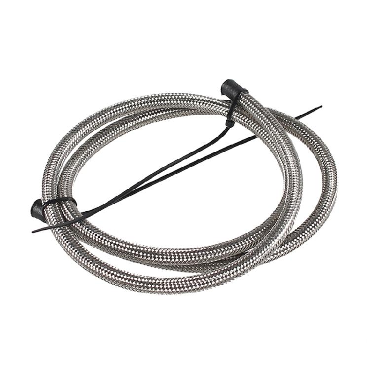 Black Braided Oil Fuel Fitting Hose AN4 AN6 AN8 AN10 AN12 Auto Fuel Hose Pipe
