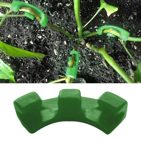 

10/20 шт. 90-градусный станок для гибки растений для тренировок с низким напряжением и моделирования тренировок растений 10pcs зелёный