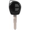 GOTOTOP Key Fob Cover 2 Buttons Remote Key Shell Case Fob Fit for Vitara Swift Ignis SX4 Liana Alto (Black)
