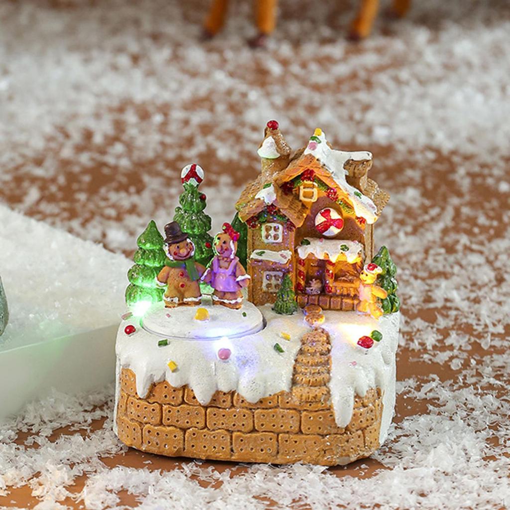 Christmas Musical Lights, Classical Movement, Party Favors, Snow Scene, Display for Lovers,