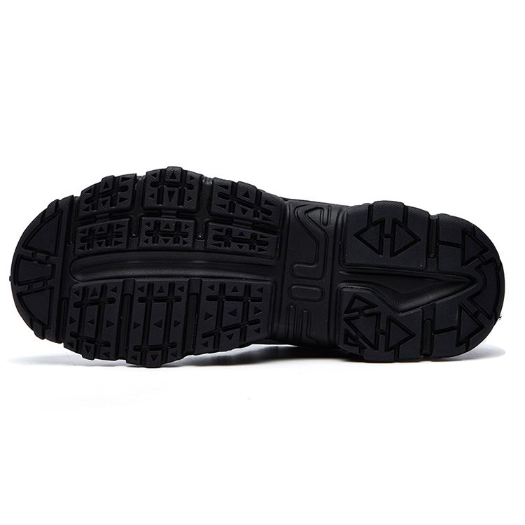 Fila Cat Paw Sport Fashion Comfortable Low-Top Lifestyle Casual Shoes Men Casual Shoes Black Gray Blue F12M114111FBV