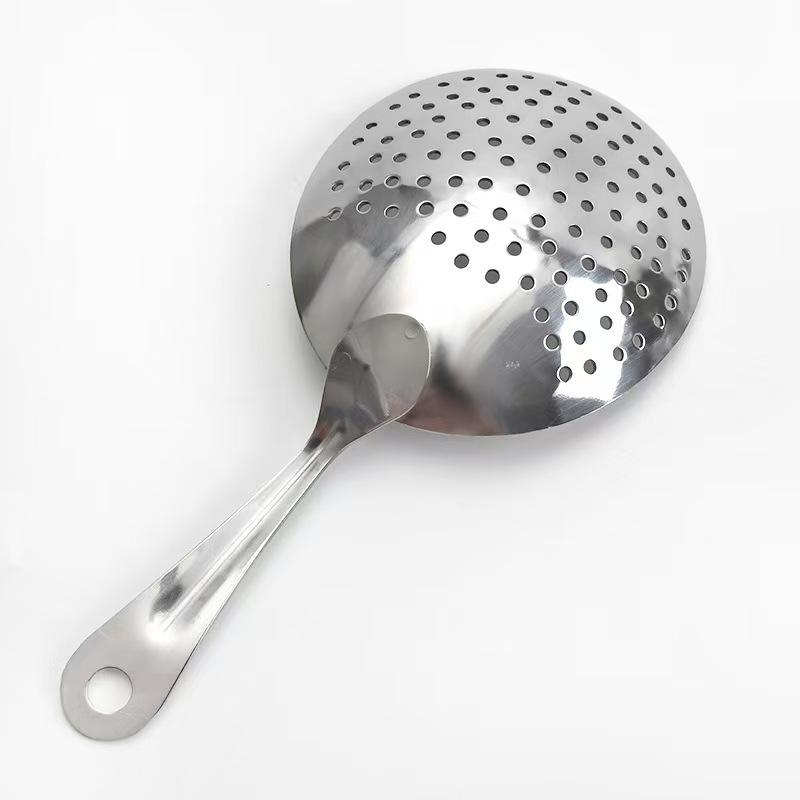 Stainless Steel Cocktail Shaker Ice Strainer Professional Bartender Mixed Drink Bar Tool