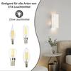 Up-and-Down Wall Sconce - NETTLIFE - Modern Design - White - Metal - E14