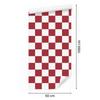 Red Checkerboard Wallpaper for Living Room and Bedroom 50x1000