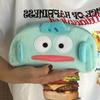 Cute Sanrio Hangyodon Pencil Case Kawaii Makeup Storage Bag High Capacity School Stationery Gift for Kids Girls Boys