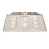 Stainless Steel Car Battery Tray 193 x 345mm Battery Mounting Tray  Battery Securing