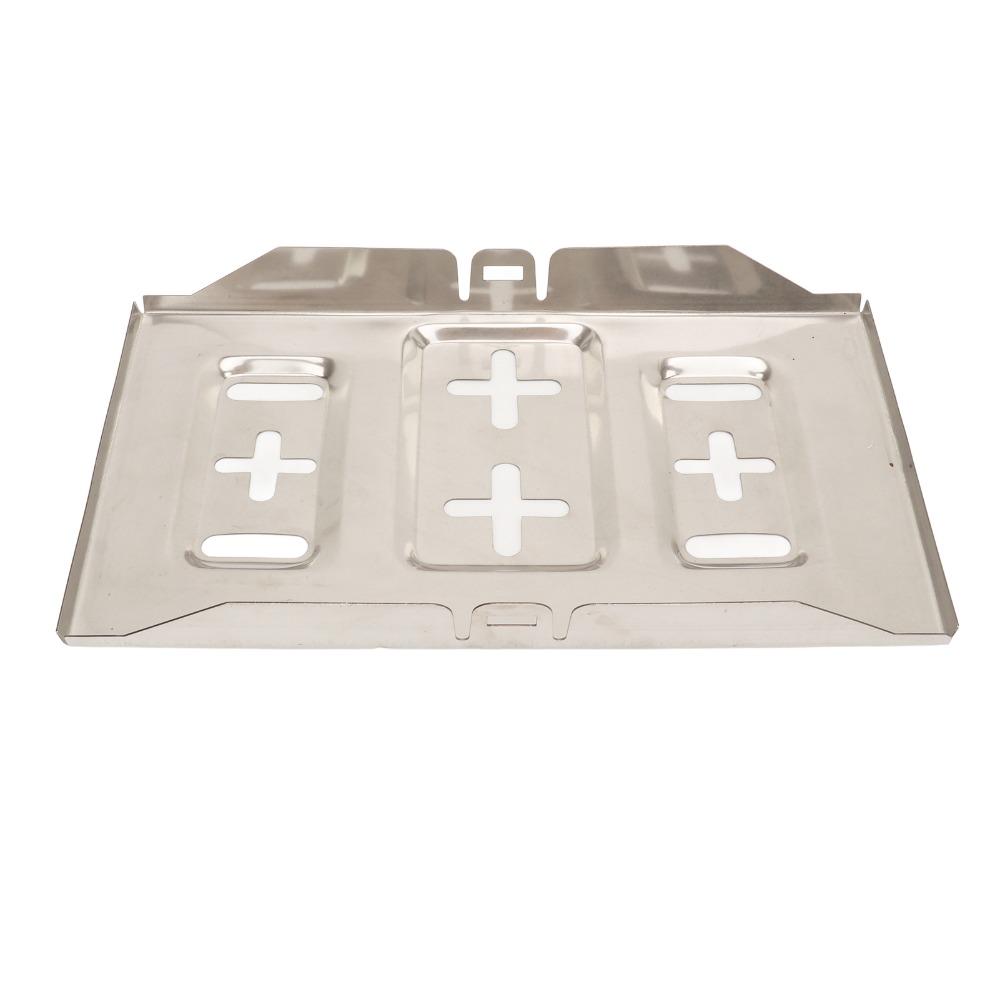Stainless Steel Car Battery Tray 193 x 345mm Battery Mounting Tray Battery Securing