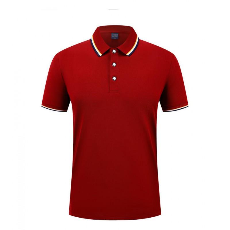 Quick-Dry Ice Silk Collar Polo Shirt Corporate Teams Group Events Custom Printed