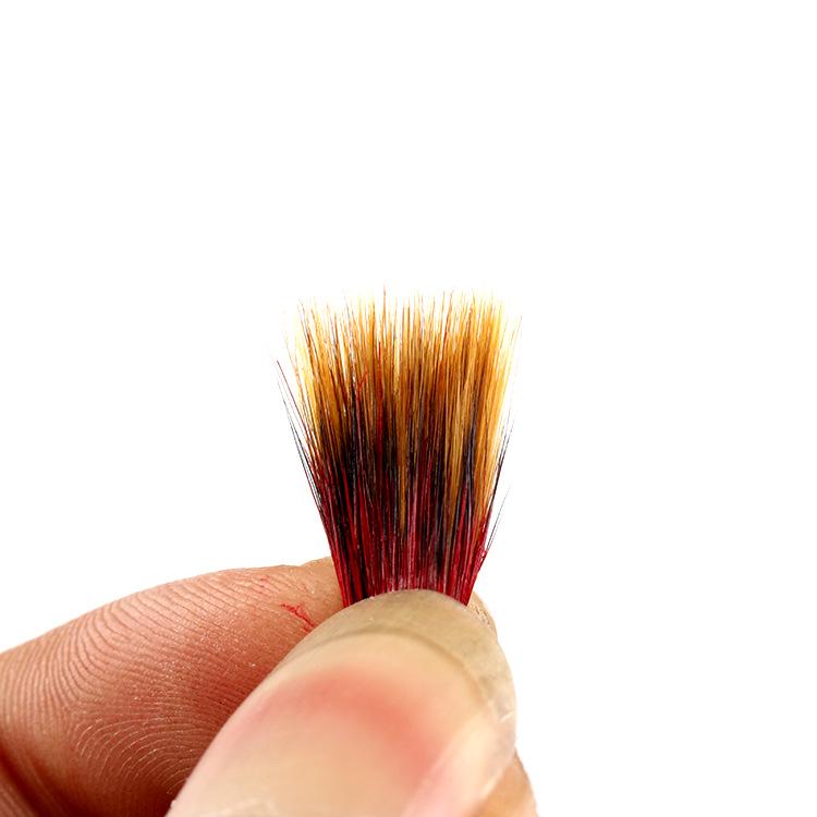 Jiangxi Wengang Weasel Hair Small Red Script Calligraphy Brush for Sutra Copying