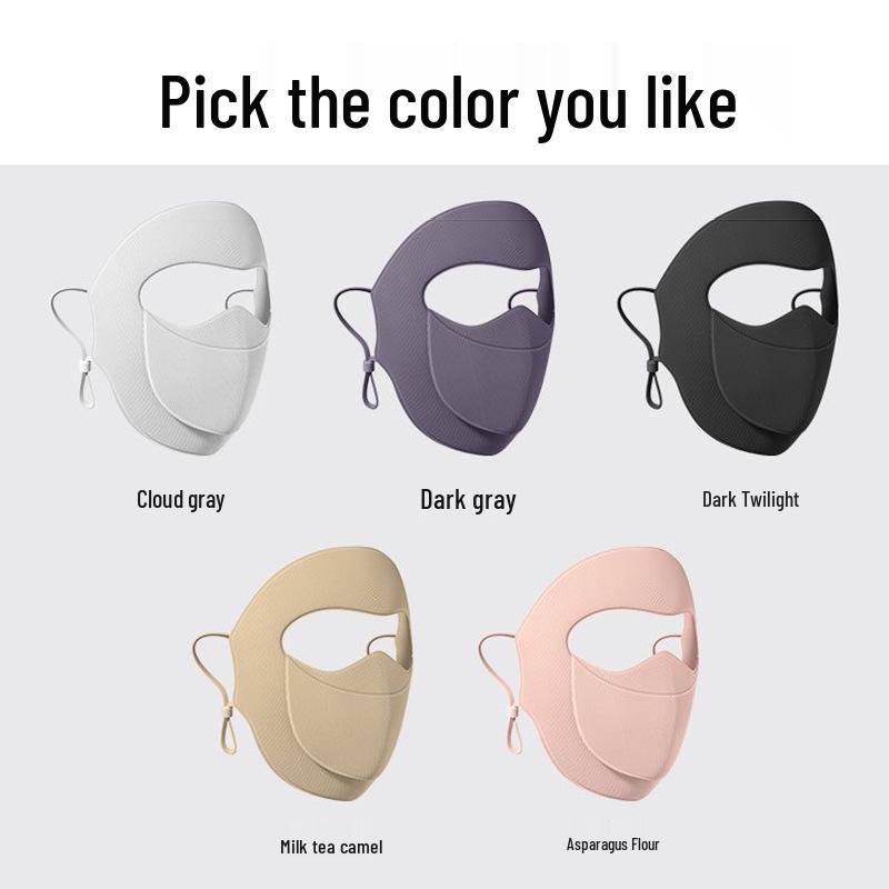 

Windproof Full-Face Warmer with Drinking Hole – Breathable, Cold-Proof, Sun Protection Mask for Autumn/Winter Twilight Black