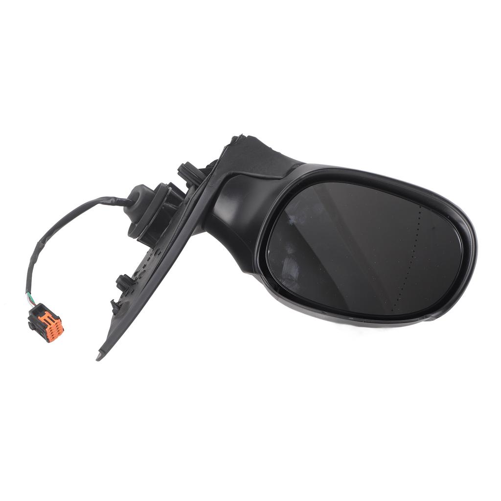 Outside Rear View Mirror 6139283 Power Operated Side Door Mirror Replacement for Peugeot 206