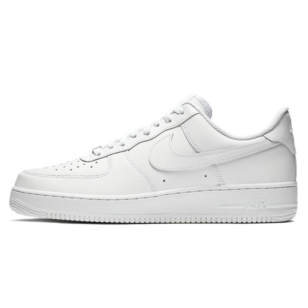 Nike Air Force 1 Caballero Gótico Amortiguación Ligero Caña Baja Zapatillas de Skate Unisex Negro Blanco CW2288-111(Equipo241-)
